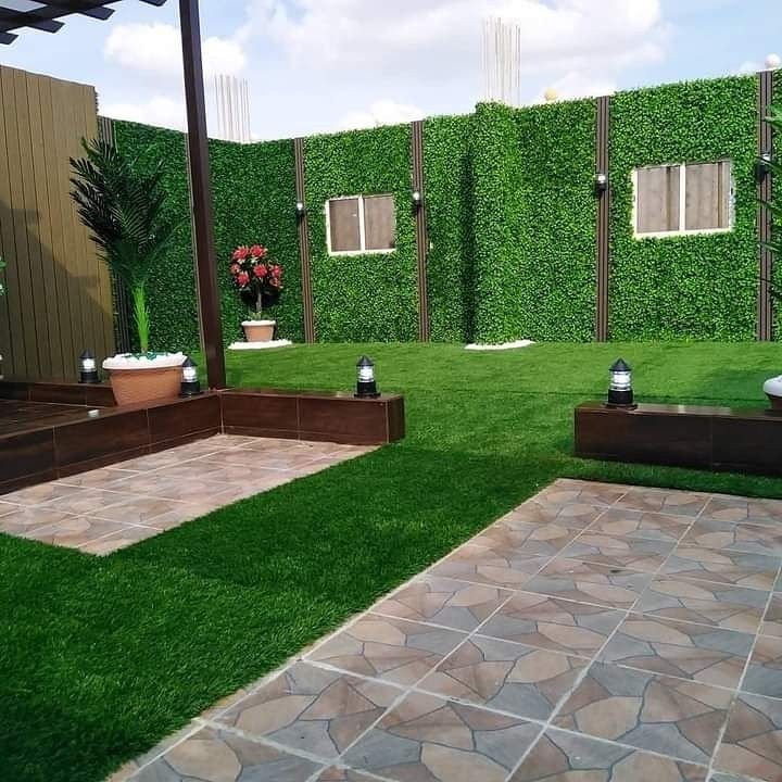 عشب صناعي