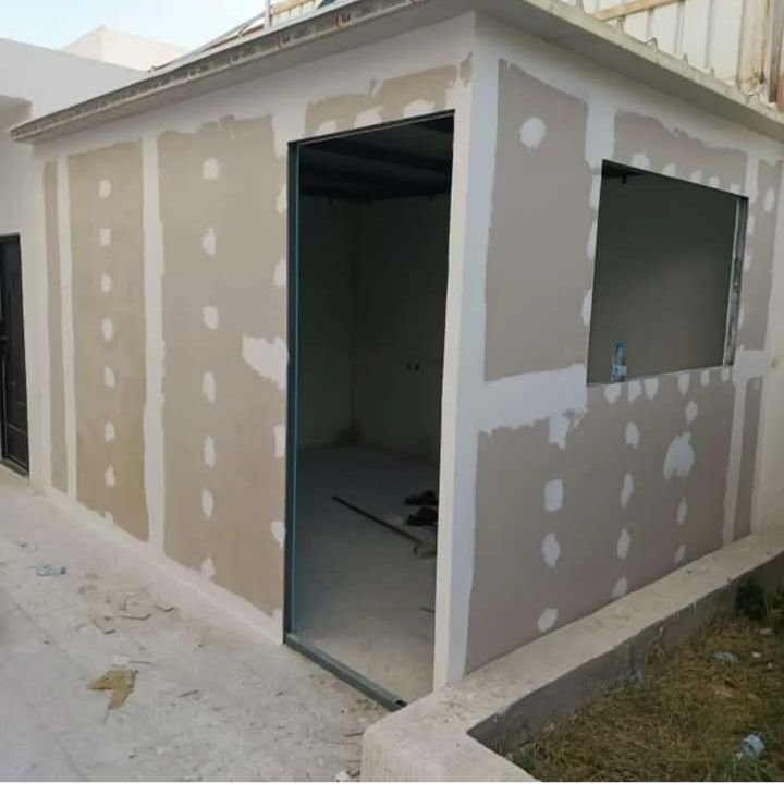 تركيب أسمنت بورد